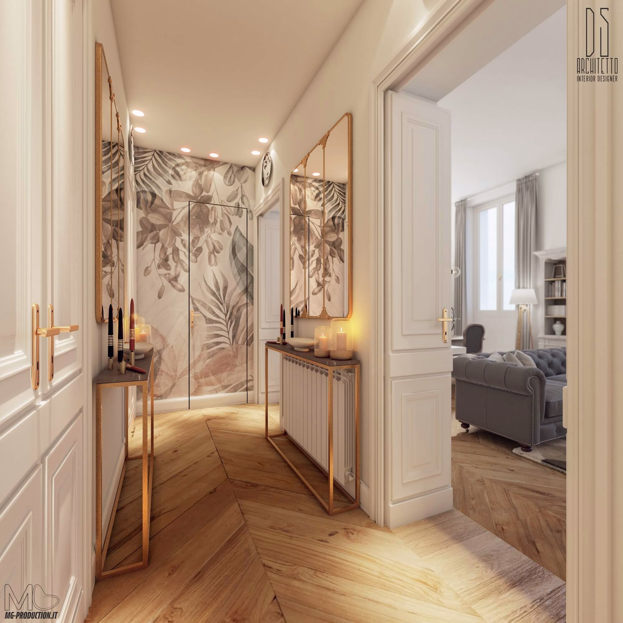 Render interno – MG Production – Rendering fotorealistici Render appartamento