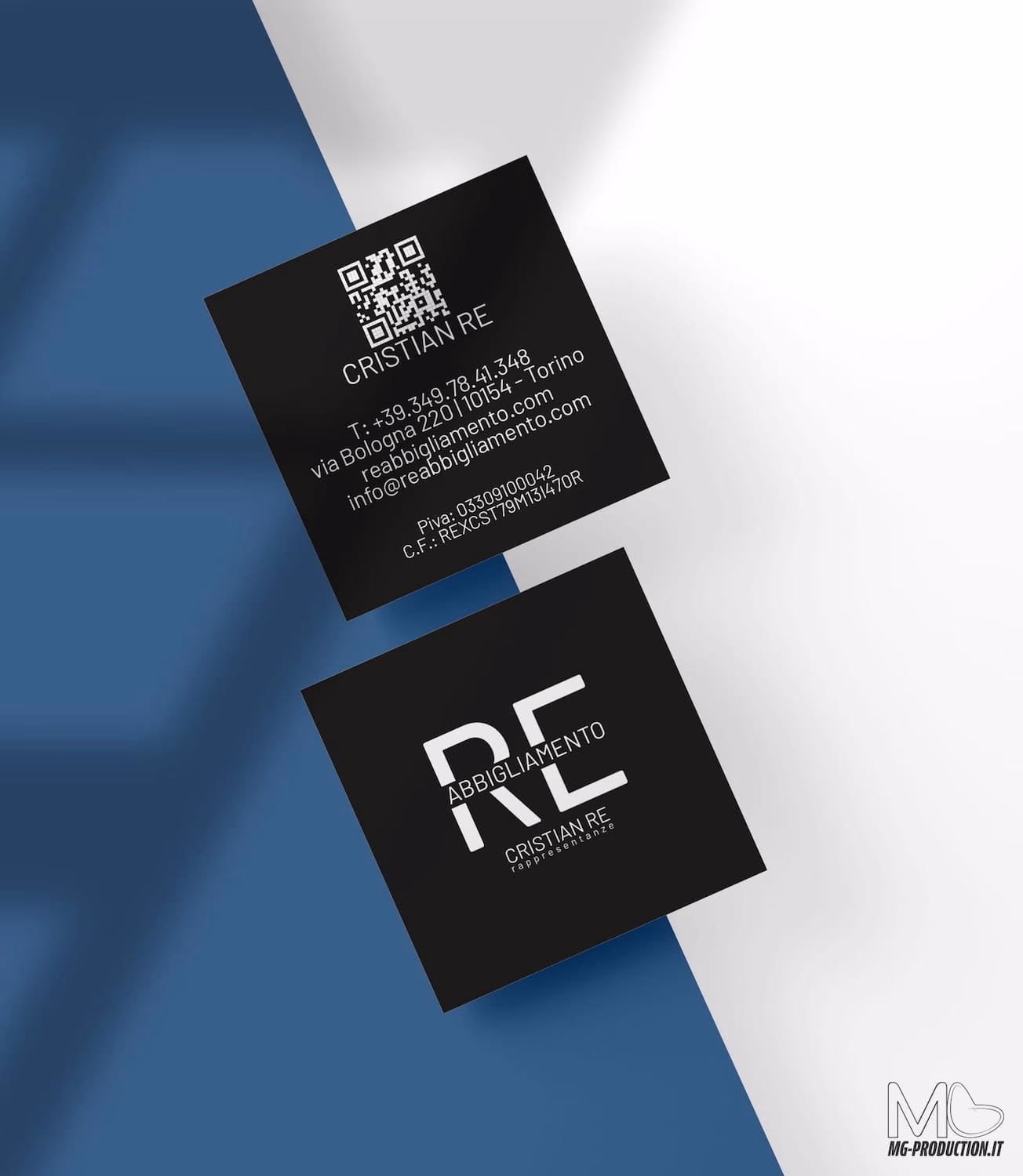 Business Card Re Abbigliamento