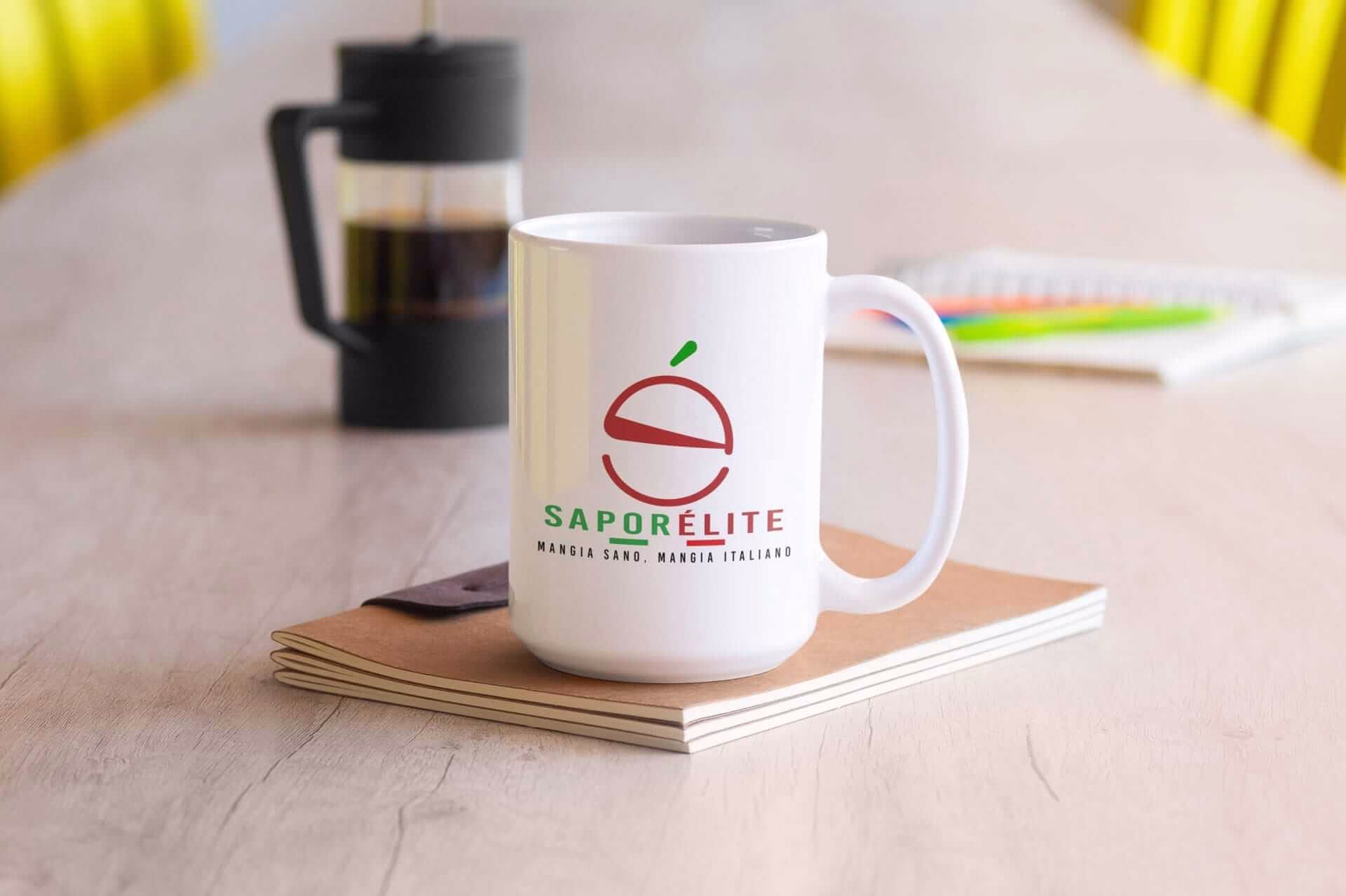 Brand Design grafica personalizzata MG Production Saporelite