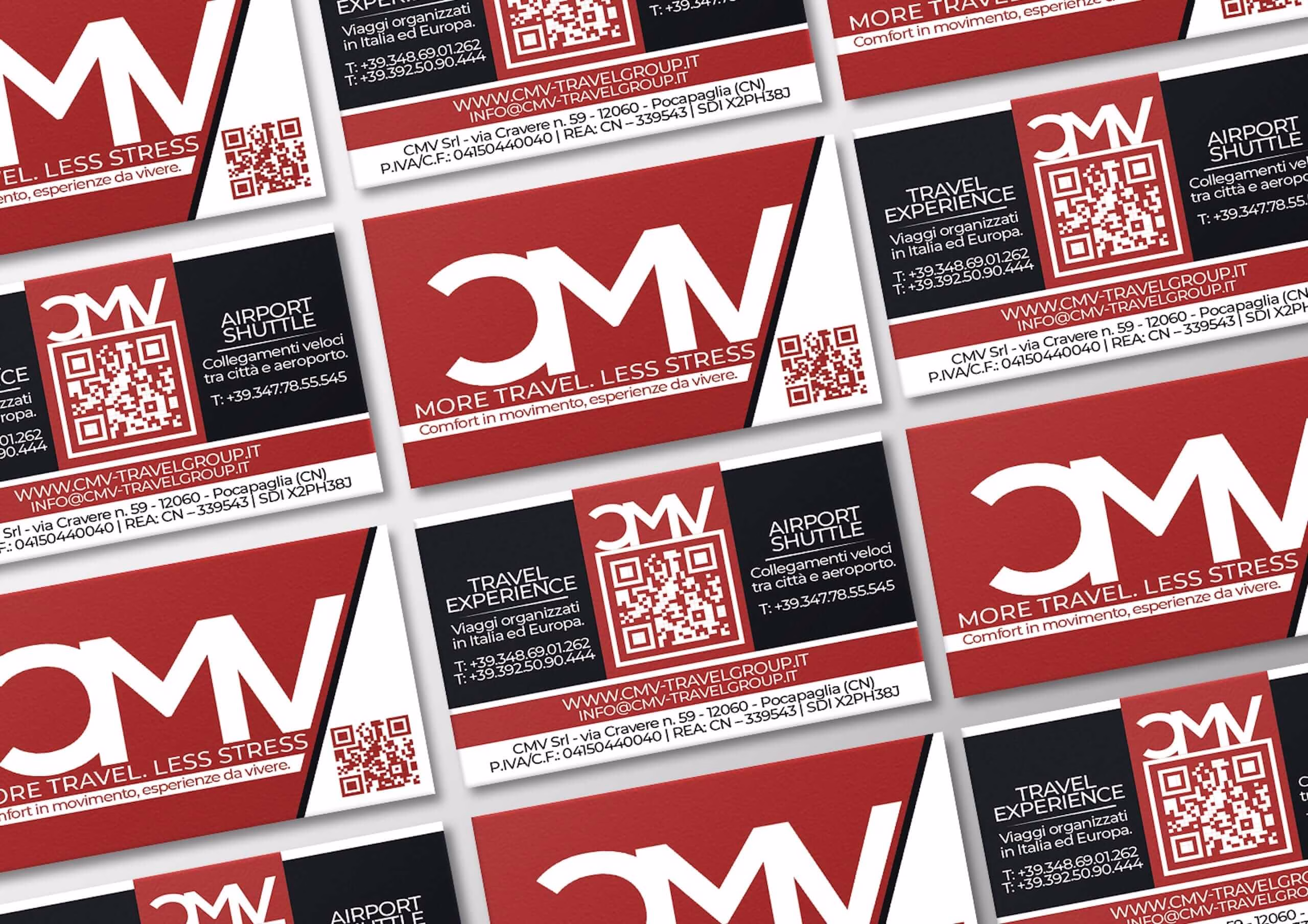 Progettazione biglietti da visita MG Production Fossano Laboratorio Creativo