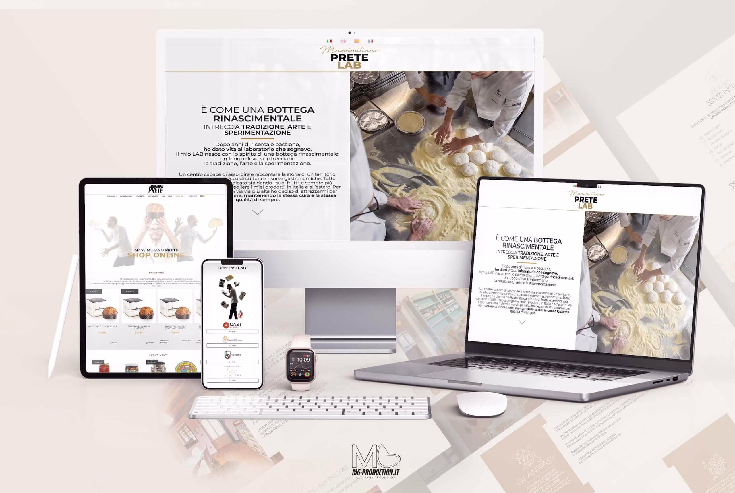 massimiliano-prete-sito-web-wordpress-homepage Massimiliano Prete MG Production - Agenzia creativa studio design