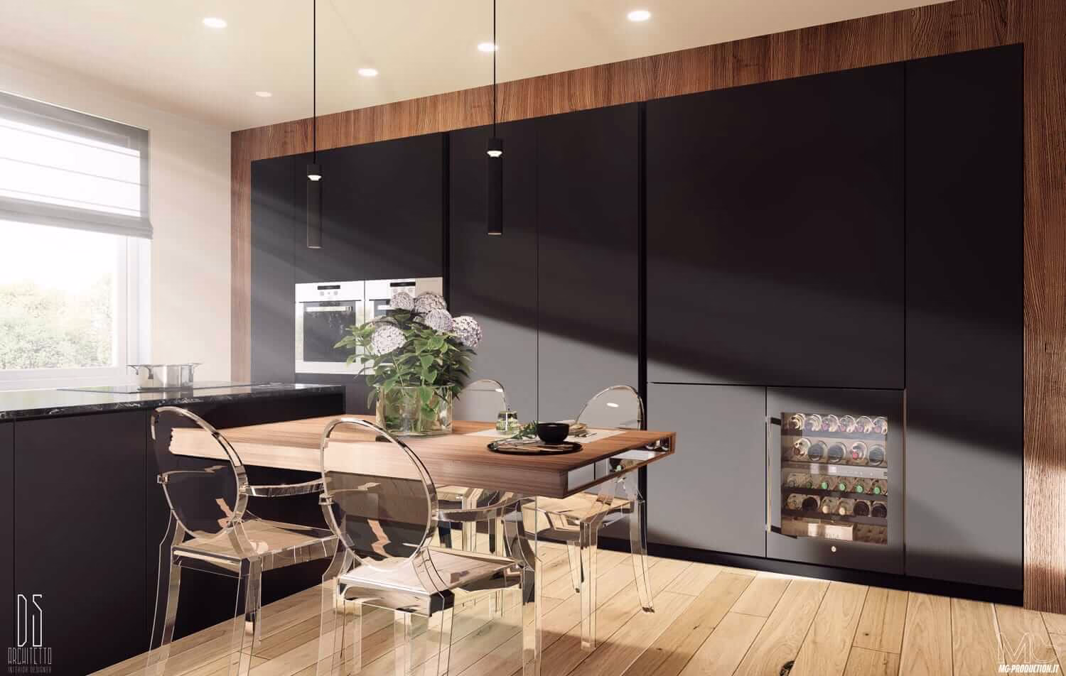 render-3d-cucina-contemporanea-linee-squadrate