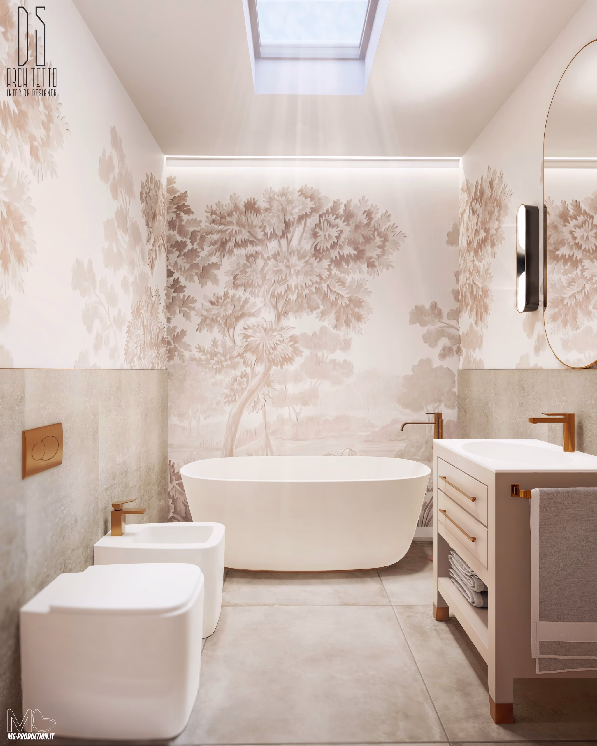 render-bagno-luxury-marmo-luce-naturale Bagno su misura